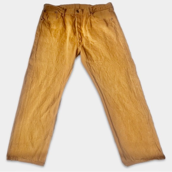 Levi’s Original Button Fly Jeans 40X30 Made in Mexico - Picture 5 of 5